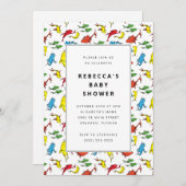 Dr. Seuss - One Fish, Two Fish | Baby Shower Kaart (Voorkant / Achterkant)