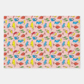 Dr. Seuss | One Fish Two Fish Patroon Inpakpapier Vel (Voorkant 2)