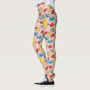 Dr. Seuss   One Fish Two Fish Patroon Leggings