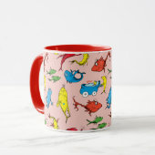 Dr. Seuss | One Fish Two Fish Patroon Mok (Voorkant links)