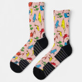Dr. Seuss | One Fish Two Fish Patroon Sokken (Links)