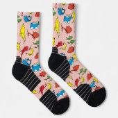 Dr. Seuss | One Fish Two Fish Patroon Sokken (Rechts)