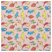 Dr. Seuss | One Fish Two Fish Patroon Stof (Swatch)