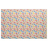 Dr. Seuss | One Fish Two Fish Patroon Stof (Fat Quarter)