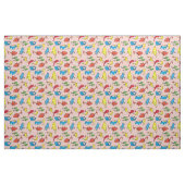 Dr. Seuss | One Fish Two Fish Patroon Stof (Fat Quarter)