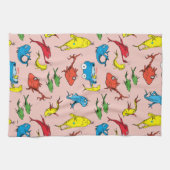 Dr. Seuss | One Fish Two Fish Patroon Theedoek (Horizontaal)