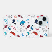 Dr. Seuss | One Fish Two Fish Sterpatroon iPhone 15 Case (Achterkant horizontaal)
