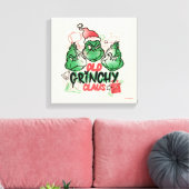 Dr. Seuss | Oude Grinch Claus Canvas Afdruk (Insitu (Woonkamer))