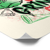 Dr. Seuss | Oude Grinch Claus Poster (Hoek)