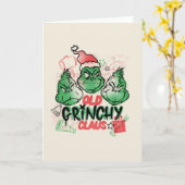 Dr. Seuss | Oude Grinch-clausule Kaart (Gele Bloem)