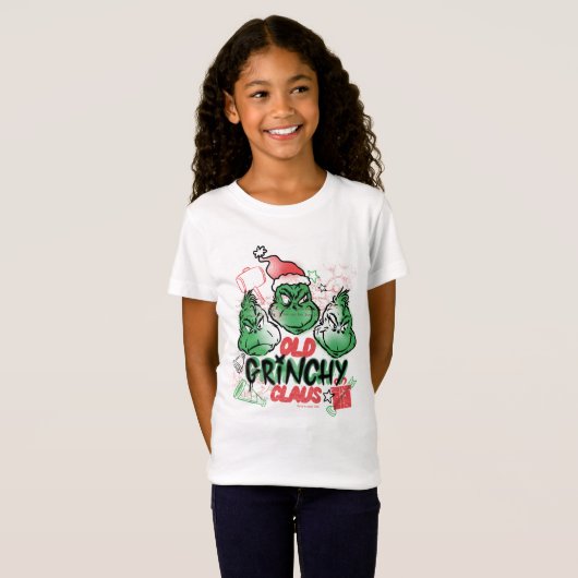 Dr. Seuss | Oude Grinch-clausule T-shirt (Voorkant volledig)