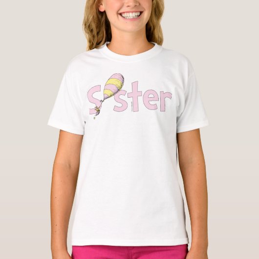 Dr. Seuss over de plaatsen waar je gaat zuster T-shirt (Voorkant)