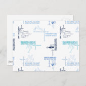 Dr. Seuss | Patroon Vaderdag-offerte Briefkaart (Voorkant / Achterkant)