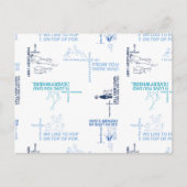 Dr. Seuss | Patroon Vaderdag-offerte Briefkaart (Voorkant)