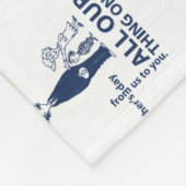 Dr. Seuss | Patroon Vaderdag-offerte Fleece Deken (Hoek)