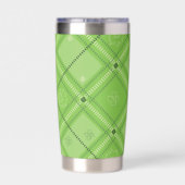 Dr. Seuss | Patroon van St. Patrick's Day Geïsoleerde Drinkbeker (Achterkant)