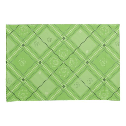 Dr. Seuss | Patroon van St. Patrick's Day Kussensloop (Voorkant-Rechts)