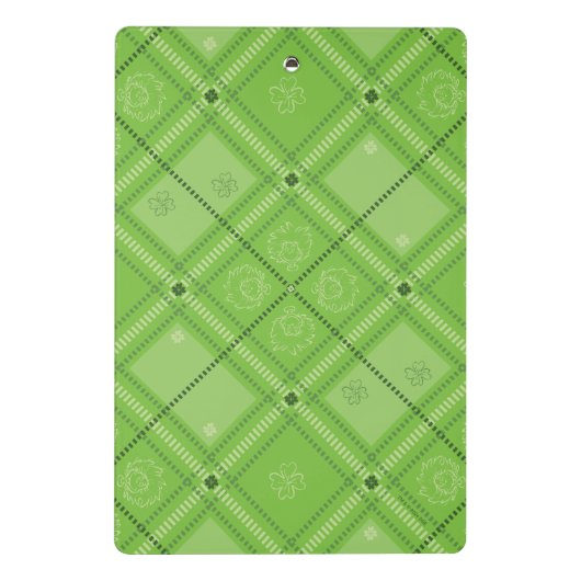 Dr. Seuss | Patroon van St. Patrick's Day Mini Klembord (Achterkant)