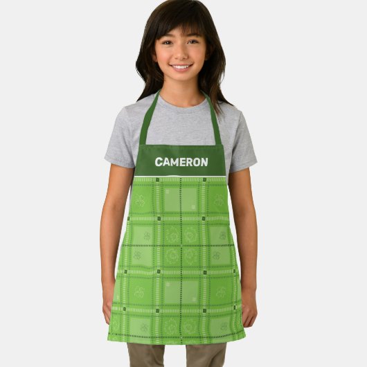 Dr. Seuss | Patroon van St. Patrick's Day Schort (Insitu)