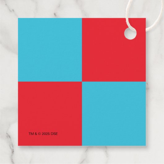 Dr. Seuss - personages | Verjaardag kinderen Bedankjes Labels (Achterkant)