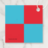 Dr. Seuss - personages | Verjaardag kinderen Bedankjes Labels (Achterkant)