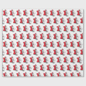 Dr. Seuss - personages | Verjaardag kinderen Cadeaupapier (Vlak)