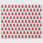 Dr. Seuss - personages | Verjaardag kinderen Cadeaupapier (Vlak)