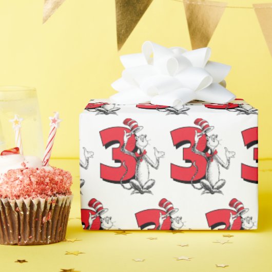 Dr. Seuss - personages | Verjaardag kinderen Cadeaupapier (Verjaardagsfeest)
