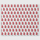 Dr. Seuss - personages | Verjaardag kinderen Cadeaupapier (Vlak)