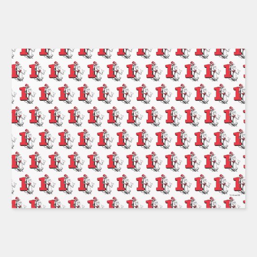 Dr. Seuss - personages | Verjaardag kinderen Inpakpapier Vel (Voorkant 3)