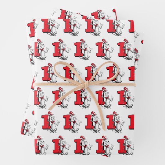 Dr. Seuss - personages | Verjaardag kinderen Inpakpapier Vel (In situ)