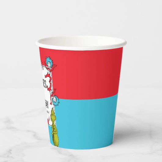 Dr. Seuss - personages | Verjaardag kinderen Papieren Bekers (Achterkant)