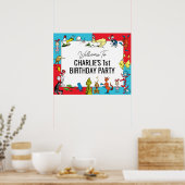 Dr. Seuss - personages | Verjaardag kinderen Poster (Keuken)