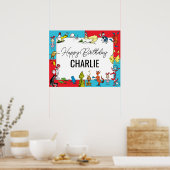 Dr. Seuss - personages | Verjaardag kinderen Poster (Keuken)