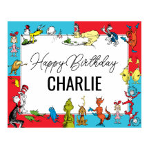 Dr. Seuss - personages | Verjaardag kinderen