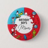 Dr. Seuss - personages | Verjaardag kinderen Ronde Button 5,7 Cm (Voorkant)
