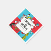 Dr. Seuss - personages | Verjaardag kinderen Servet (Hoek)