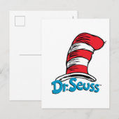 Dr. Seuss Pet Logo Briefkaart (Voorkant / Achterkant)