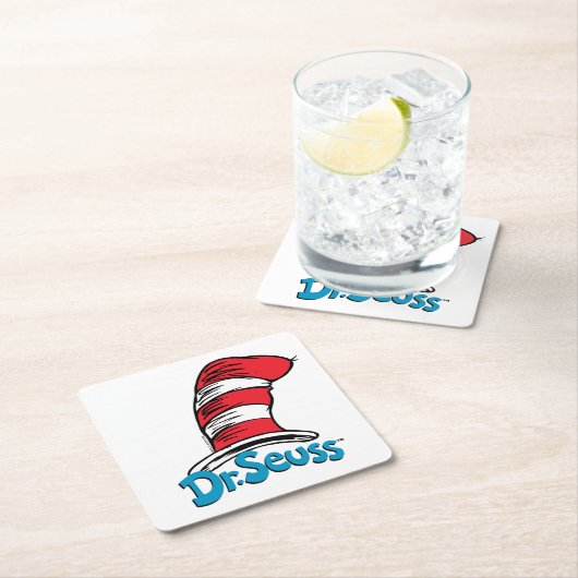 Dr. Seuss Pet Logo Kartonnen Onderzetters (Insitu)