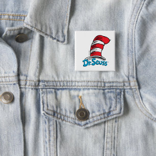 Dr. Seuss Pet Logo Vierkante Button 5,1 Cm