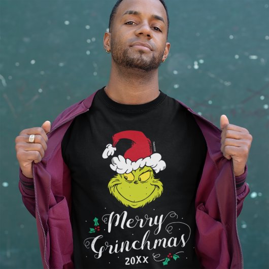 Dr. Seuss | Prettig Grinchfeest Tri-Blend Shirt