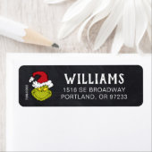 Dr. Seuss | Prettig Grinchmis Het Grinch-feest Etiket (Insitu)
