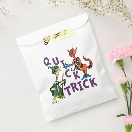 Dr. Seuss | Quick Trick Halloween Graphic Bedankzakje (Gezegeld)