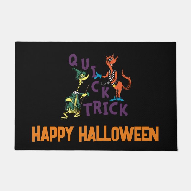 Dr. Seuss | Quick Trick Halloween Graphic Deurmat (Voorkant)