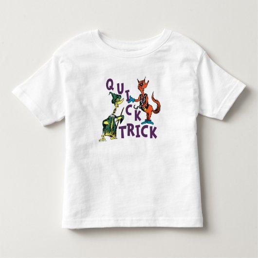Dr. Seuss | Quick Trick Halloween Graphic Kinder Shirts (Voorkant)