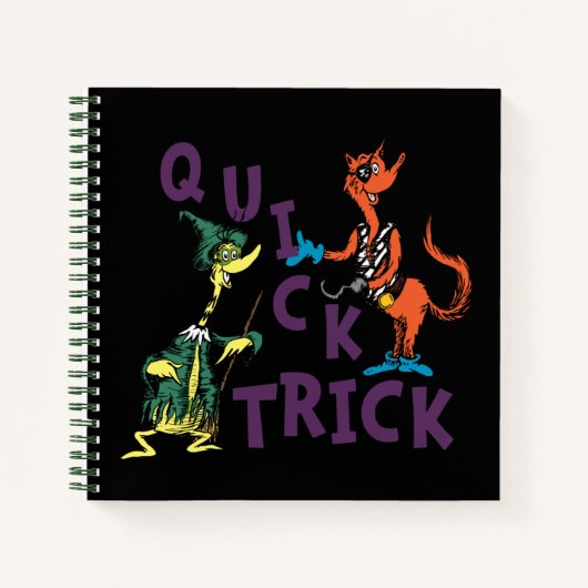 Dr. Seuss | Quick Trick Halloween Graphic Notitieboek (Voorkant)