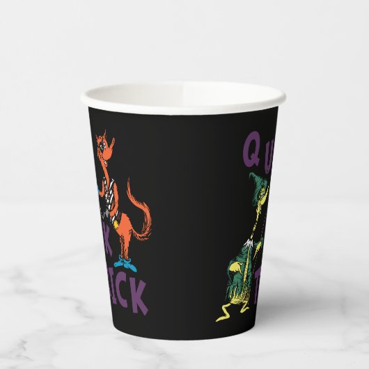 Dr. Seuss | Quick Trick Halloween Graphic Papieren Bekers (Links)