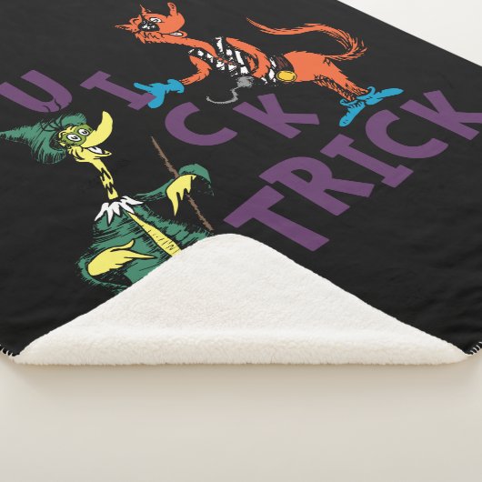 Dr. Seuss | Quick Trick Halloween Graphic Sherpa Deken (3/4)