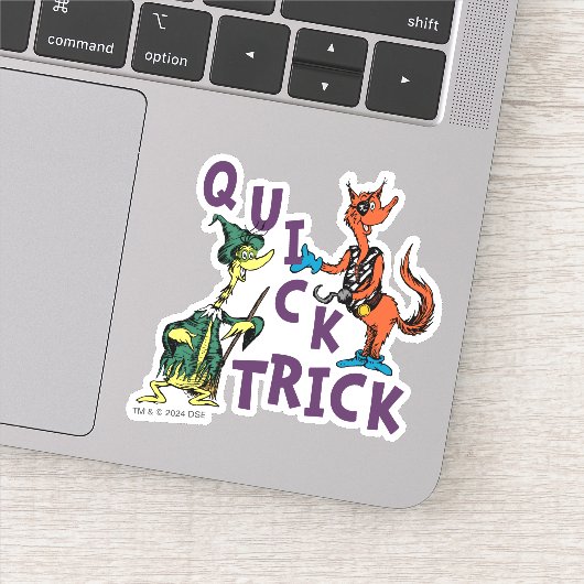 Dr. Seuss | Quick Trick Halloween Graphic Sticker (Detail)