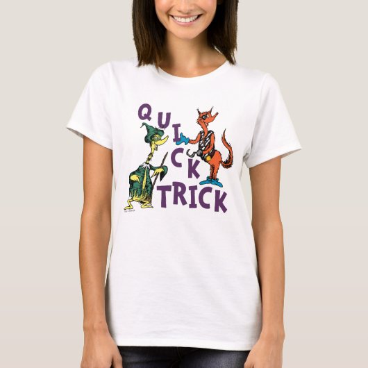 Dr. Seuss | Quick Trick Halloween Graphic T-shirt (Voorkant)